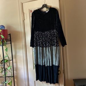 Vintage late 80s 90s bedford fair lifestyles dress